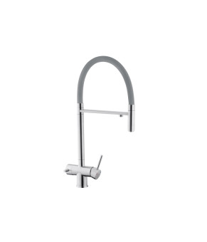 Змішувач для кухні з підключенням до фільтра Kroner KRP Edelstahl Klassisch - ESG03815GRA