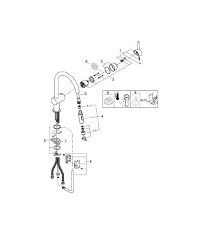 Змішувач для кухні Grohe Minta 32321002