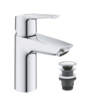 Змішувач для раковини Grohe QuickFix Start S-Size 23550002 з донним клапаном
