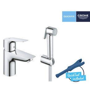 Набір для гігієнічного душу зі змішувачем Grohe QuickFix StartEdge S-Size 23773001