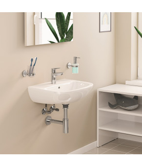 Змішувач для раковини Grohe QuickFix Start Edge S-Size 23898001 з донним клапаном