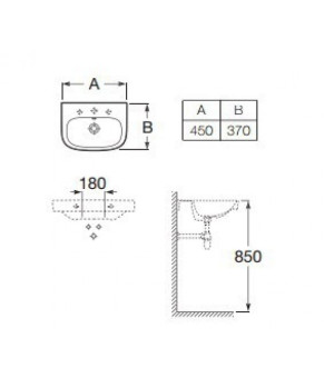 Раковина Roca Debba A325997000