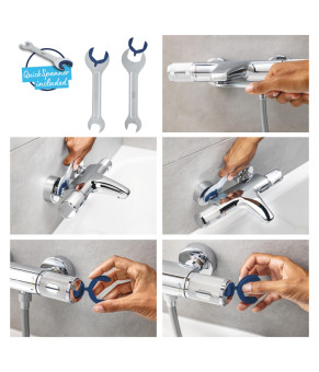 Змішувач термостатичний для душу Grohe QuickFix Precision Flow 34805001 