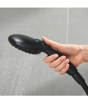 Змішувач термостатичний для душу Grohe QuickFix Start Black UA303908T2