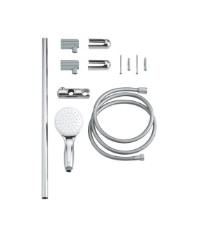Змішувач для ванни Grohe Grohtherm 800 34567000 з душовим гарнітуром 27948001 (34567001)