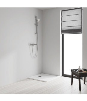 Змішувач для ванни Grohe Grohtherm 800 34567000 з душовим гарнітуром 27948001 (34567001)