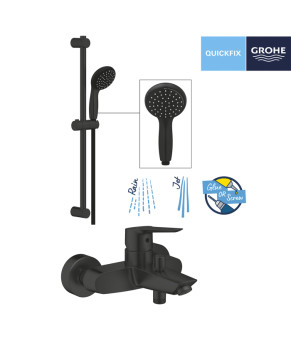 Змішувач для ванни Grohe QuickFix Start Black UA30330702