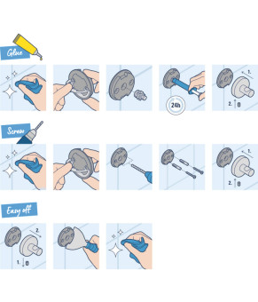 Склянка з тримачем для ванної кімнати Grohe QuickFix Start 41194000