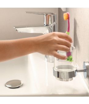 Склянка з тримачем для ванної кімнати Grohe QuickFix Start 41194000