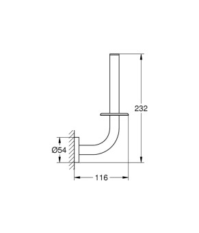 Тримач для запасного рулону паперу Grohe QuickFix Start 41186000