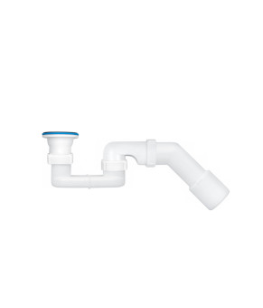 Сифон для душового піддона ANIplast 1 1/2"х40 мм з гнучкою трубою 40х40/50 Е016EU