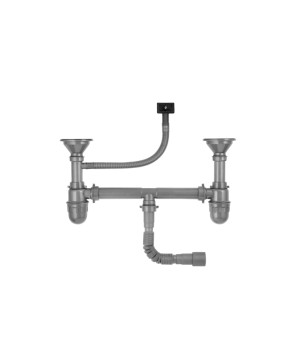Сифон для кухонної мийки Kroner KRP Siphon - 012 3 1/2"х50/40 мм