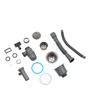 Сифон для кухонної мийки Kroner KRP Siphon - 021 3 1/2"х50/40 мм