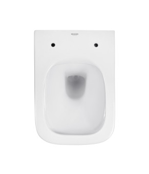 Унітаз підвісний безобідковий Kroner Eifel WHI493436 RIMLESS з сидінням Slim Duroplast / Soft-close / Quick relase (KE493436WHIR)