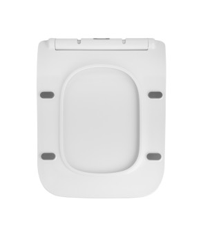 Унітаз підвісний безобідковий Kroner Eifel WHI523629 RIMLESS з сидінням (KE523629WHIR)