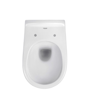 Унітаз підвісний безобідковий Kroner Oker WHI533536 RIMLESS з сидінням (KO533536WHIR)