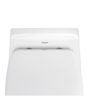 Унітаз підвісний безобідковий Kroner Oker WHI533536 RIMLESS з сидінням (KO533536WHIR)