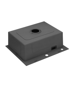 Кухонна мийка Kroner KRP Schwarze - 6050HM PVD (3.0/1.0 мм)