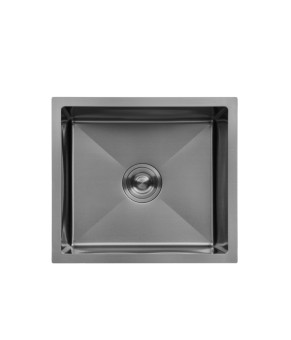 Кухонна мийка Kroner KRP Schwarze - 4843HM PVD (3.0/1.0 мм)