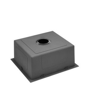 Кухонна мийка Kroner KRP Schwarze - 4843HM PVD (3.0/1.0 мм)