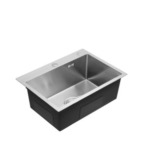 Кухонна мийка Kroner KRP Derby - 5843HM Brush (2,5/0,5 мм)