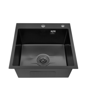 Кухонна мийка Kroner KRP Derby - 5050HM PVD (2,5/0,5 мм)