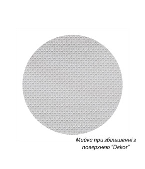 Кухонна мийка Kroner KRP Dekor - 6350 (0.8 мм)