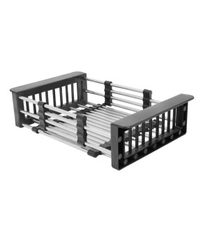 Кухонна мийка Kroner KRP Schwarze - 6350RHM PVD (3.0/1.0 мм)