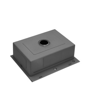 Кухонна мийка Kroner KRP Schwarze - 6350HM PVD (3.0/1.0 мм)