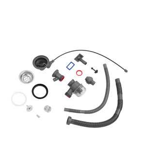 Кухонна мийка Kroner KRP Schwarze - SET7546HM PVD (3.0/0.7 мм)