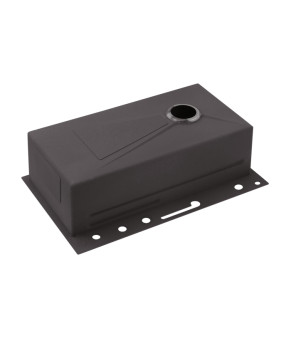 Кухонна мийка Kroner KRP Schwarze - SET7546ARTHM PVD (3.0/0.8 мм)