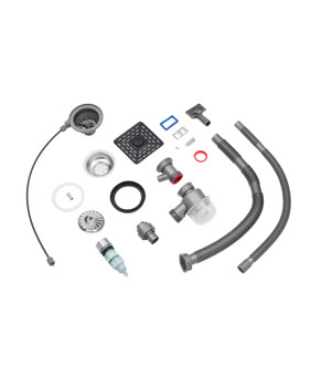 Кухонна мийка Kroner KRP Schwarze - SET7545HM PVD (3.0/0.8 мм)