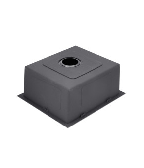 Кухонна мийка Kroner KRP Schwarze - 4545HM PVD (3.0/1.0 мм)