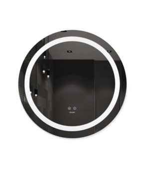 Дзеркало Kroner KRP Spiegel R2 - 6060 з LED-підсвічуванням та антизапотіванням