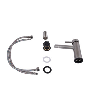 Смеситель для биде Lidz Aria 001AF (k35) LDARI001AFNKS46096 Nickel