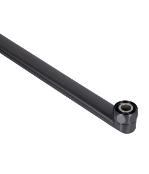 Смеситель для ванны Qtap Vlasta New с душовым гарнитуром Gunmetal Black PVD (QTVLA260GMB45645)