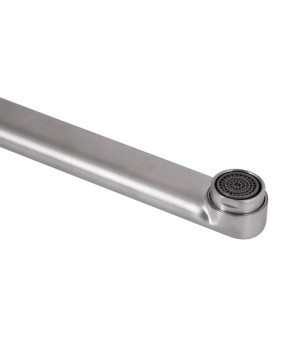 Смеситель для ванны Lidz Luna 005 с душем (k35) Nickel LDLUN005NKS46093