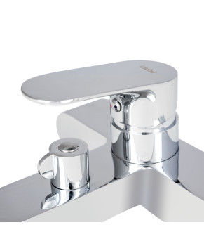Змішувач для ванни Lidz Arrow 0061 (з душовим гарнітуром) (k35) LDARR0061CRM44956 Chrome