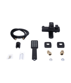 Смеситель для ванны Lidz Wawel 006 Black (LDWAW006BLA45393) с душевым гарнитуром