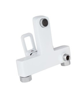 Смеситель для ванны Lidz Wawel 006 с душем White (LDWAW006WHI45398)