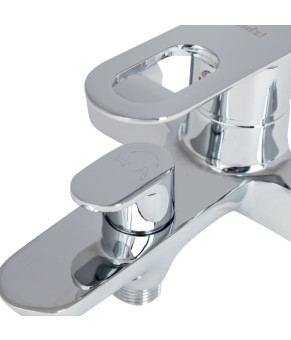 Смеситель для ванны Lidz Latwa 006 с душевым гарнитуром (LDLAT006CRM45414) Chrome