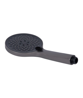Смеситель для ванны Qtap Vlasta New с душовым гарнитуром Gunmetal Black PVD (QTVLA259GMB45643)