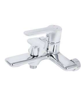 Смеситель для ванны Qtap Taurus с душем (QTTAU259CRM45661) Хром