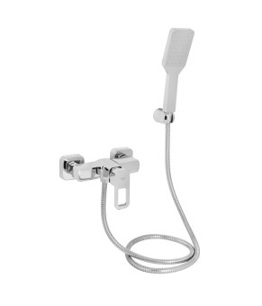 Смеситель для душа Lidz Wawel 010 с душевым гарнитуром (k40) хром (LDWAW010CRM45390)
