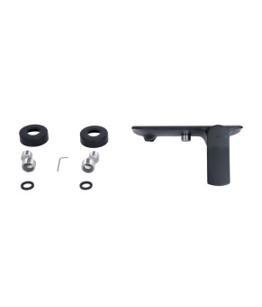 Смеситель для душа Qtap Slavonice QTSLA266BLM45908 Black Matt