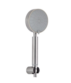 Змішувач для душу Lidz Luna 010 (з душовим гарнітуром) (k35) LDLUN010NKS46095 Nickel