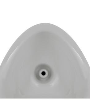 Писсуар подвесной Qtap Crow с краном-дозатором 390х330х660 White QT0588112HW
