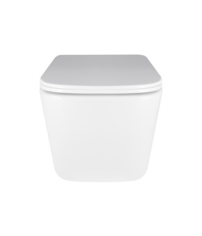 Комплект Qtap: подвесной унитаз Crow Ultra Quiet + инсталляция Nest 4 в 1 (Chrome) (SD00051249)