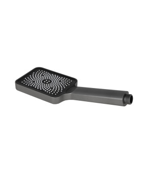 Qtap Rucni Лійка для ручного душу 145x90 мм прямокутна QTRUCA145S1GRP Graphite
