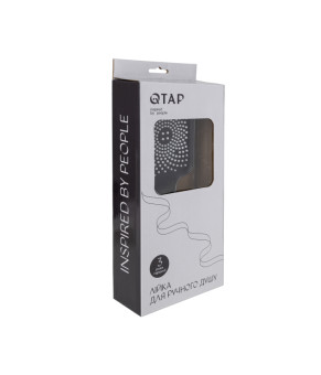 Qtap Rucni Лійка для ручного душу 145x90 мм прямокутна QTRUCA145S1GRP Graphite